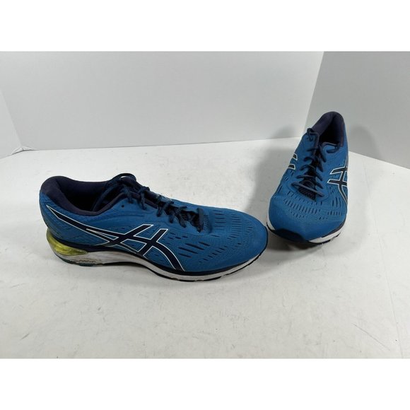 Asics Mens Gel Cumulus 20 1011A008 Blue Running Shoes Sneakers Sneakers Size 12 - Picture 1 of 8